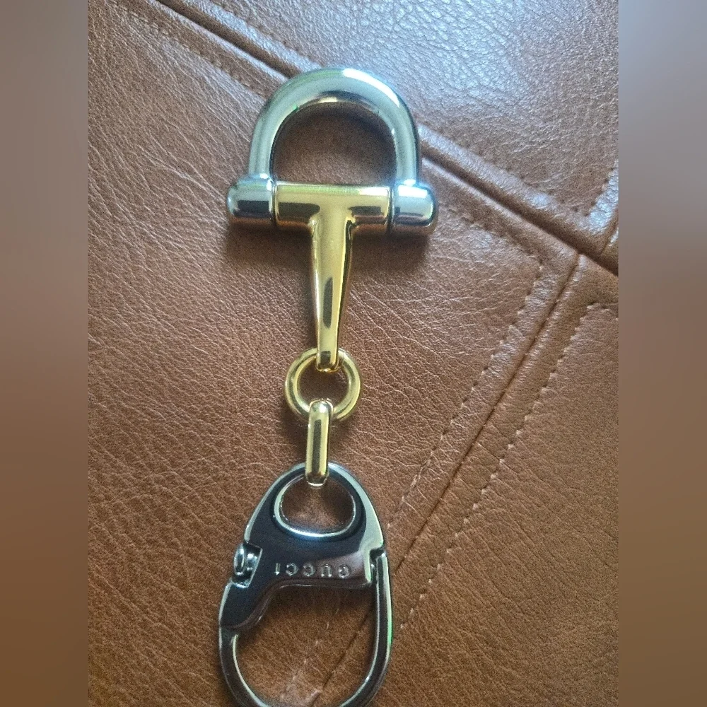 Gucci Horsebit Keychain Bag Charm Accessory Bucklle Clip